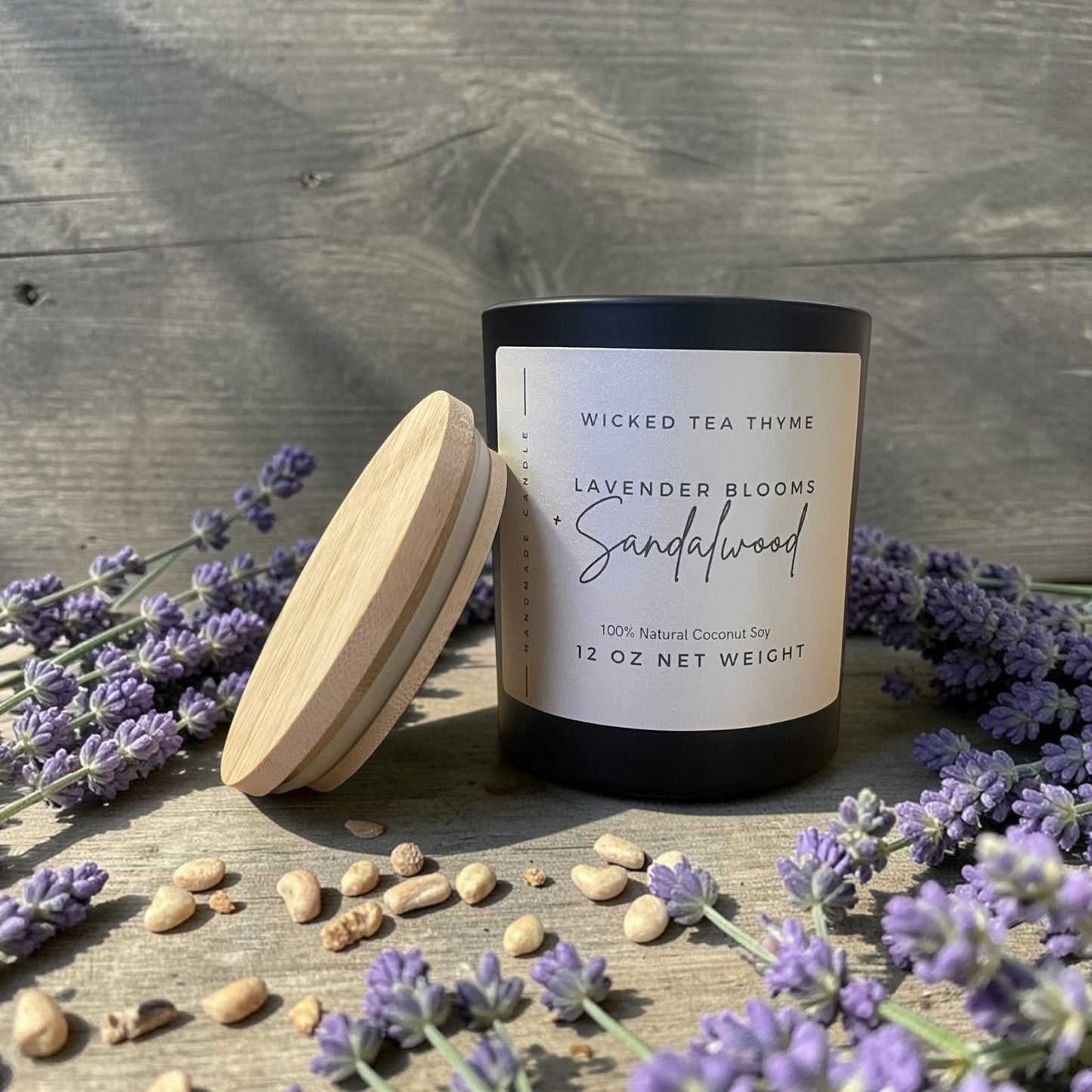 Lavender Blooms + Sandalwood