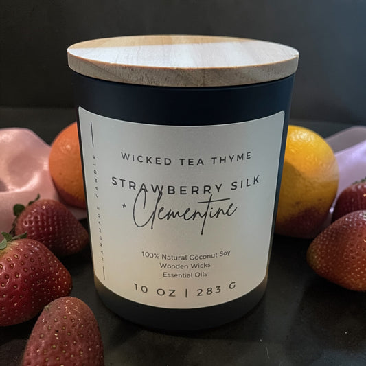 Strawberry Silk + Clementine