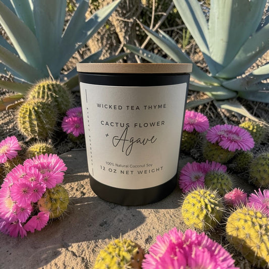 Cactus Flower + Agave