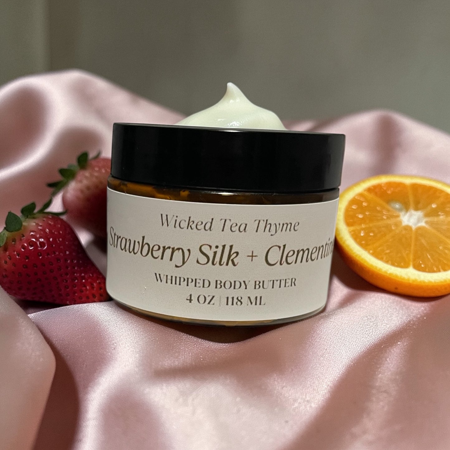 Strawberry Silk + Clementine Body Butter