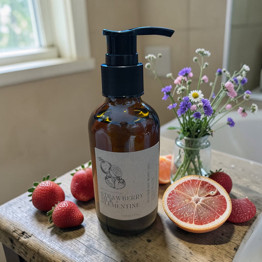 Strawberry Silk + Clementine Body Oil