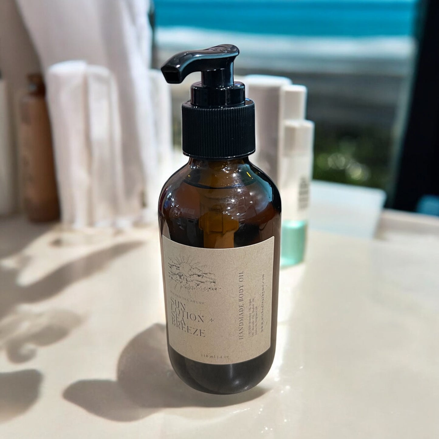 Sun Lotion + Sea Breeze