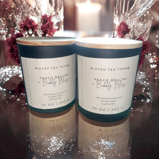 Peach Bellini + Bubbly Bliss